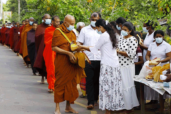 පිණ්ඩපාත දානමය පුණ්‍යකර්මය - වනාතවිල්ලුව 2022.01.29