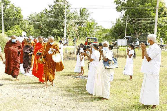 පිණ්ඩපාත දානමය පුණ්‍යකර්මය - වනාතවිල්ලුව 2022.01.29