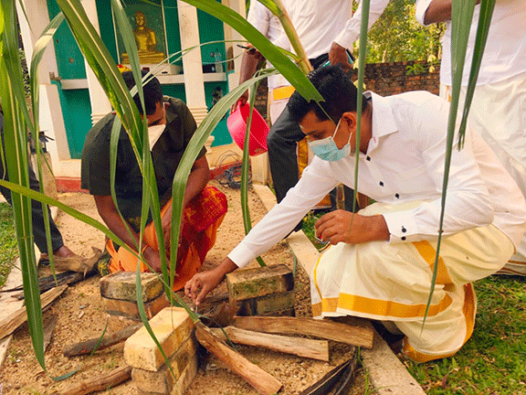 Ponagl Celebration_2022 at Divisional Secretariat Wanathavilluwa