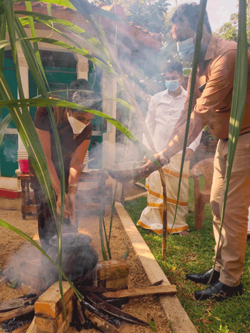 Ponagl Celebration_2022 at Divisional Secretariat Wanathavilluwa