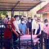 Bed donation from Wanathavilluwa DS DS for patients suffering from Covid-19 epidemic